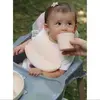 Babyjem Mini Silikon Önlük Ekru