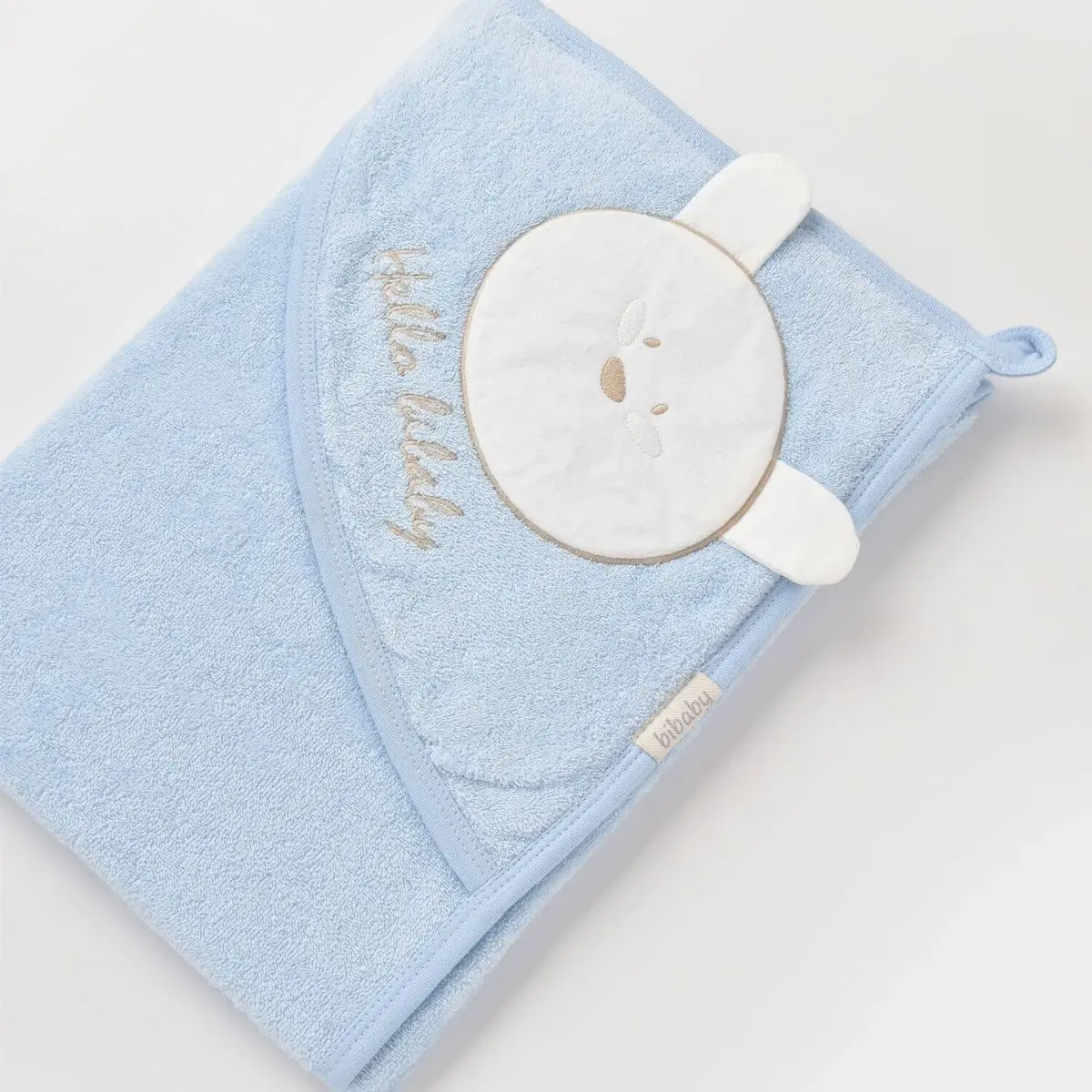 Bibaby Havlu New Hello Mavi