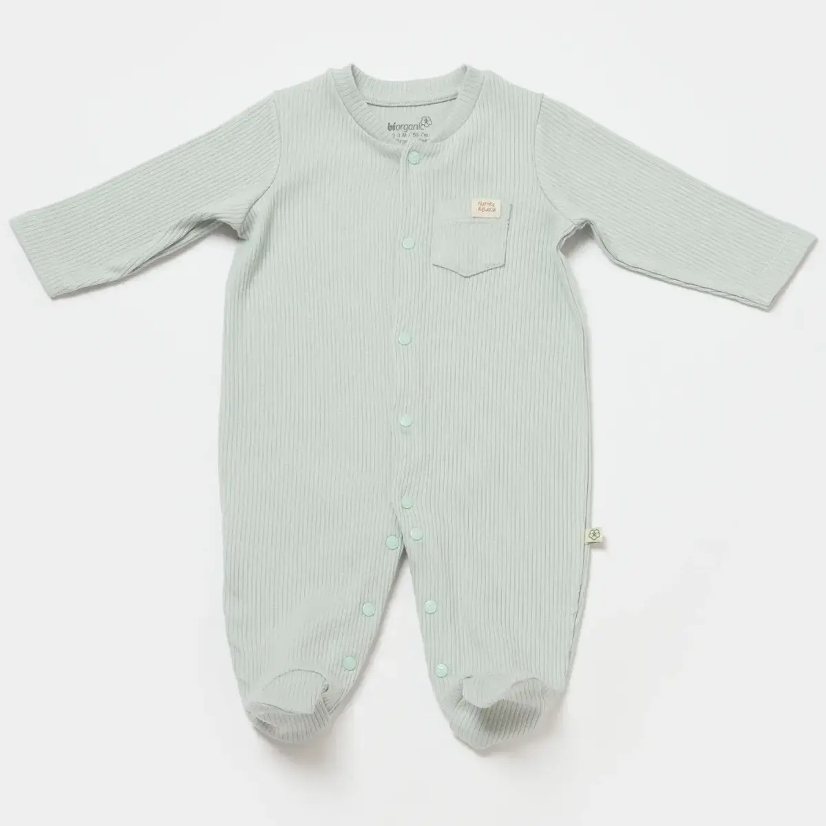 Bibaby Organik Salopet Modal Nature Relax Mint