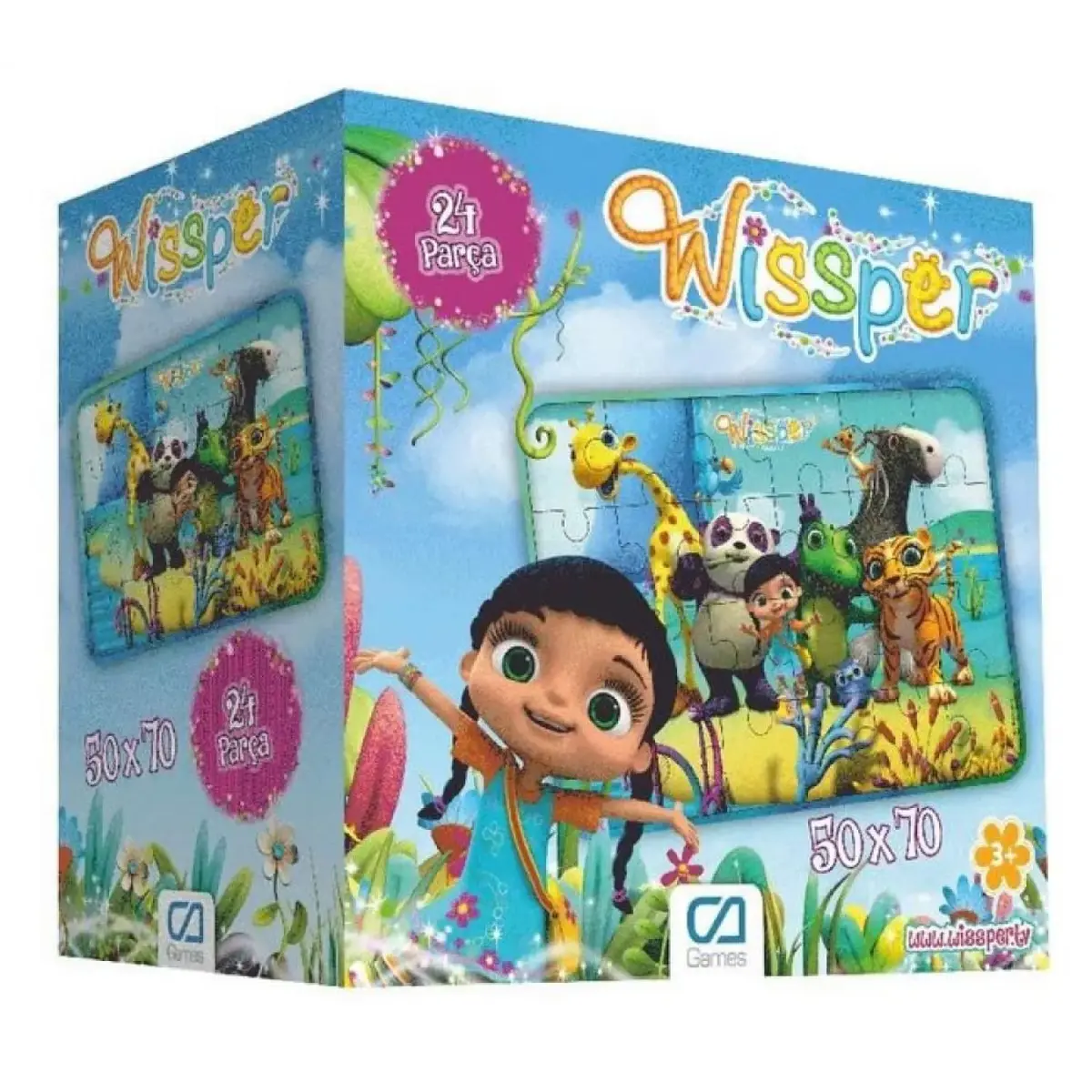 Wissper Yer Puzzle Büyük 24 Parça