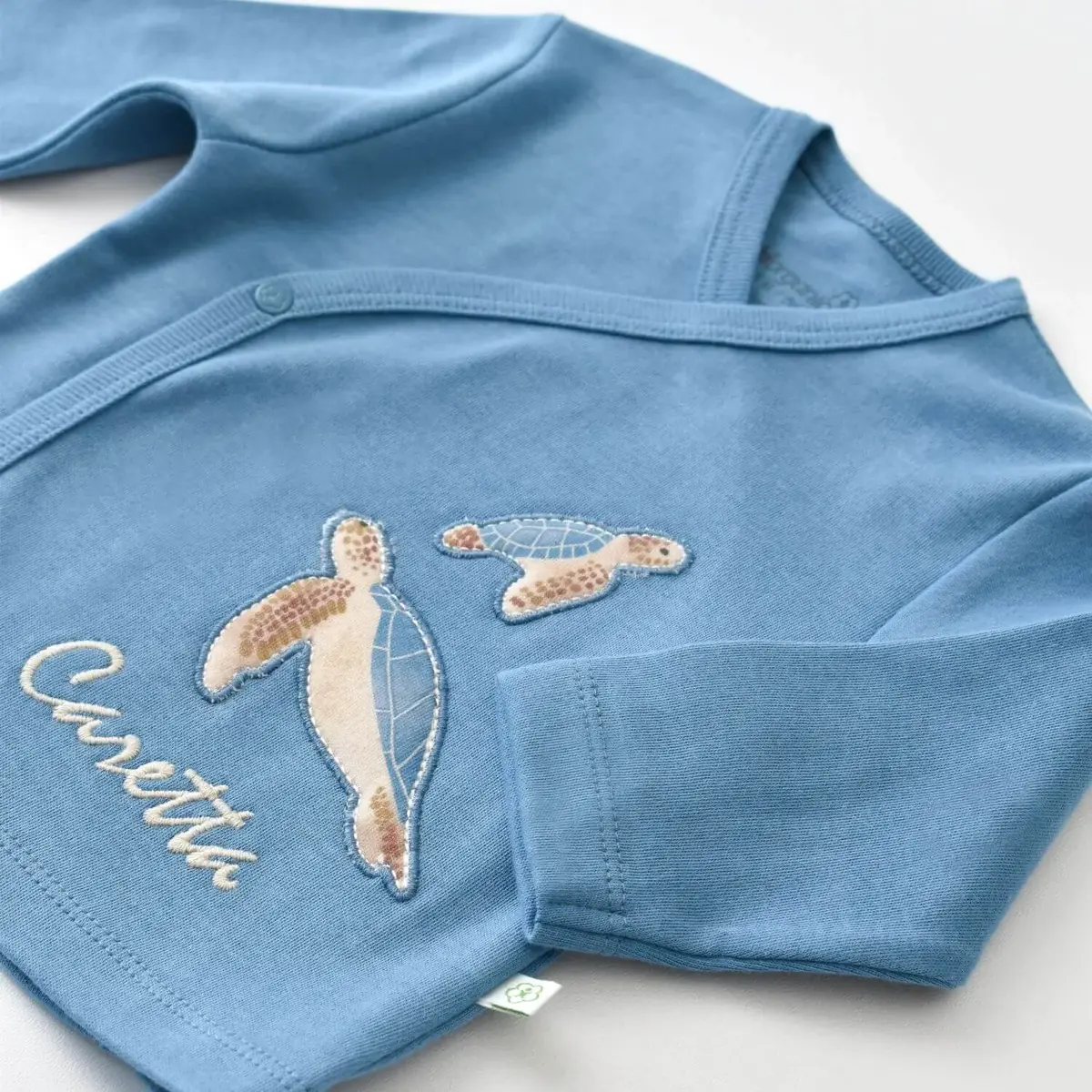 Bibaby Organik Zıbın Takımı 3lü Caretta In Live İndigo