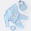 Bibaby Organik Hastane Çıkışı 5li Hello New Penguins Mavi