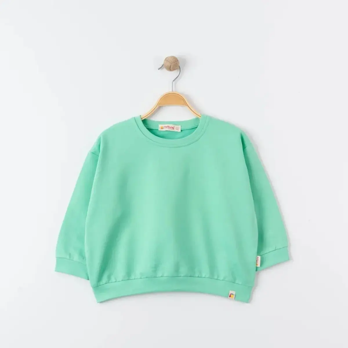 Tiffany Sweatshirt Oversize Theme Turkuaz Tiffany Sweatshirt Oversize Theme Turkuaz