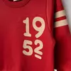 Bebolly Sweatshirt 1952 Baskılı Kırmızı
