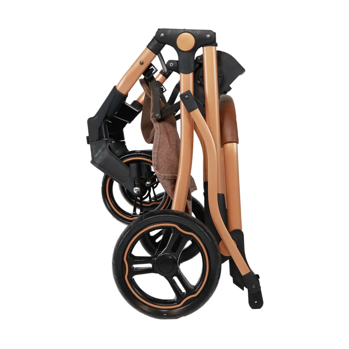 Duux One Travel Sistem Bebek Arabası Gold Kahve