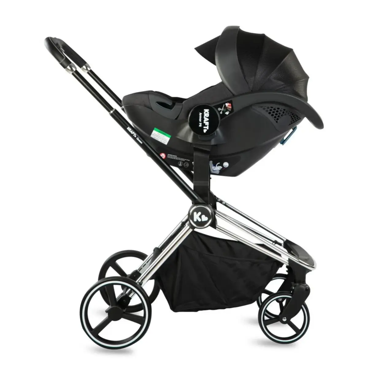 Kraft Quenn Travel Sistem Bebek Arabası Green