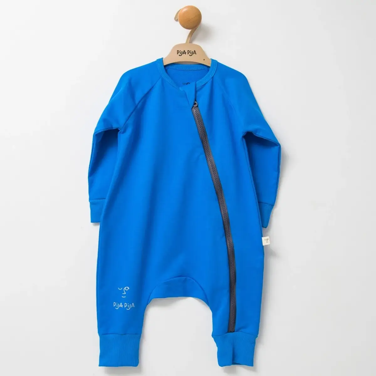 Moi Noi Tulum Yandan Fermuarlı Mavi