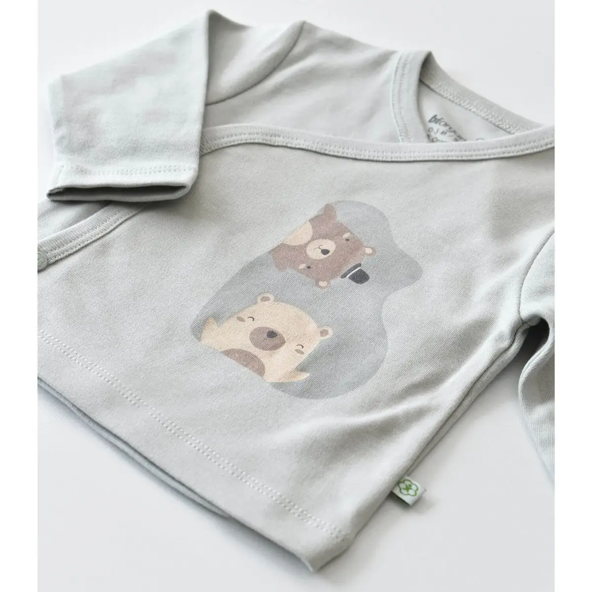 Bibaby Organik Hastane Çıkışı 10lu Hug Me Bear Yeşil