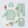 Bibaby Organik Hastane Çıkışı 5li Happy Always Yeşil