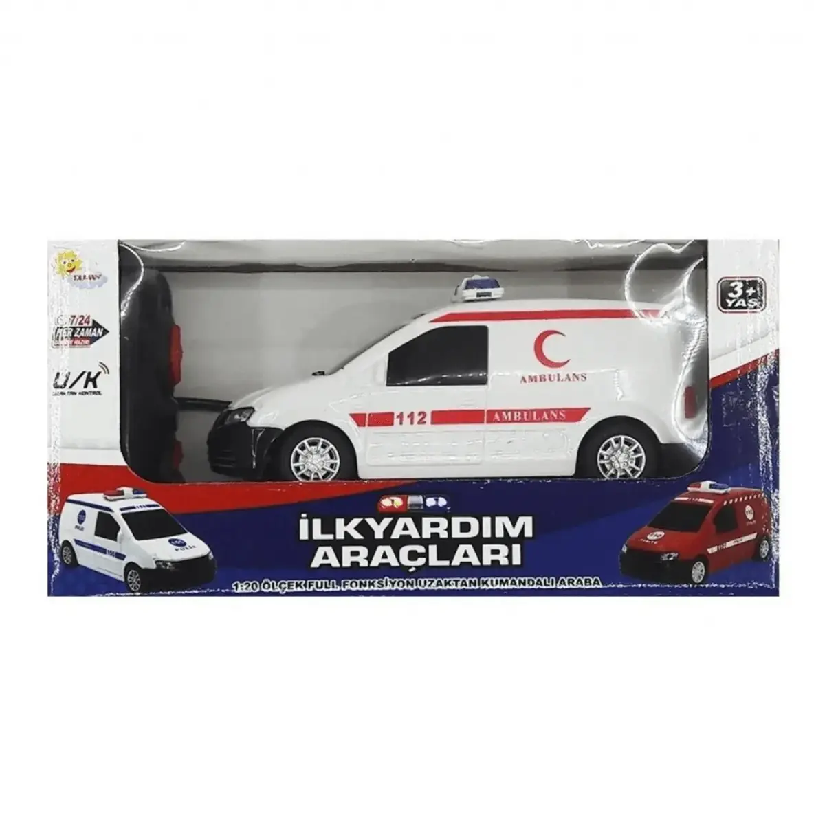 Uzaktan Kumandalı Ambulans 1/24
