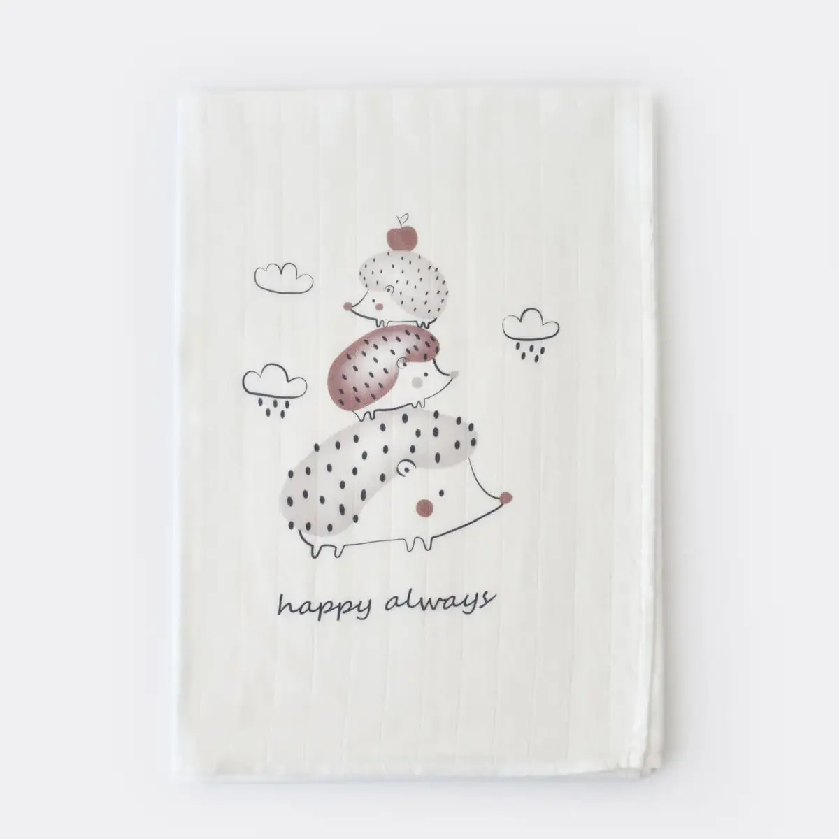 Bibaby Müslin Battaniye Clouds Are Happy Bambu Ekru