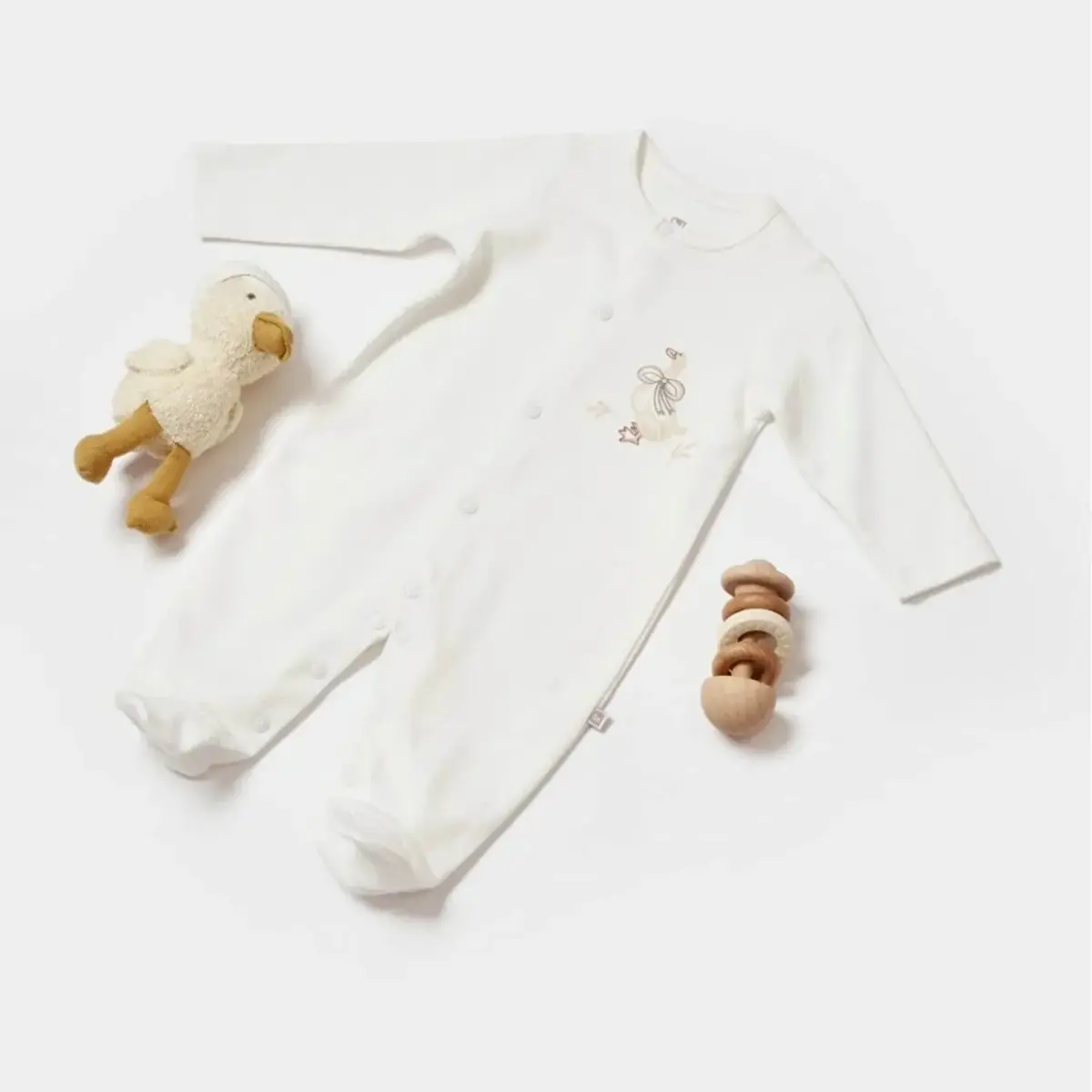 Bibaby Tulum Twinn Duck Ekru - Pembe