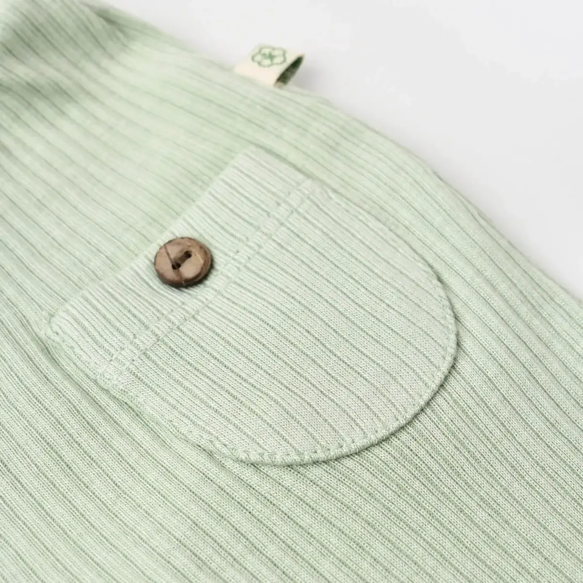 Bibaby Organik Pantolon Patiksiz Soft Modal Yeşil