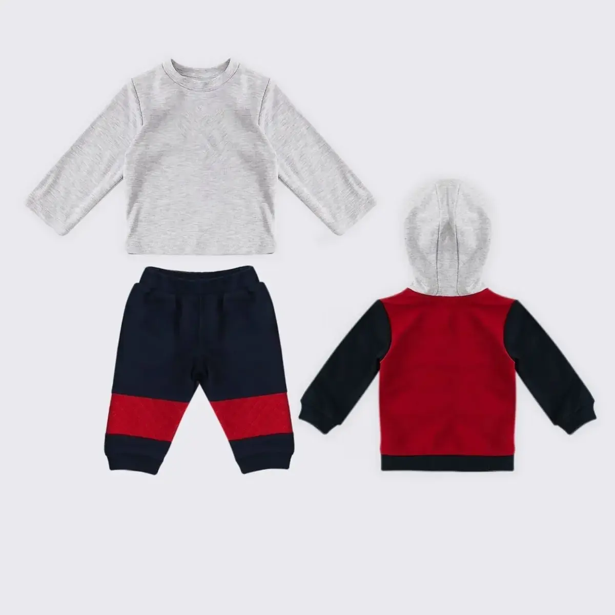 U.S Polo 3lü Takım Kırmızı