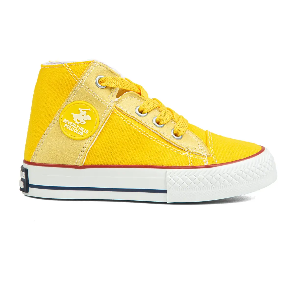 Beverly Hills Polo Club Ayakkabı Spor Patik Suni Deri Sarı