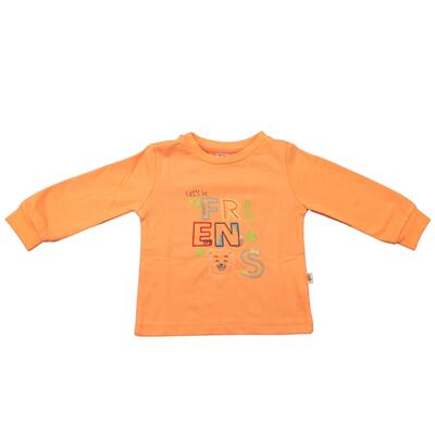 Mini Damla Sweatshirt Friend Turuncu