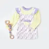 Bibaby Organik 2li Takım Jile Love You Baby Lavender