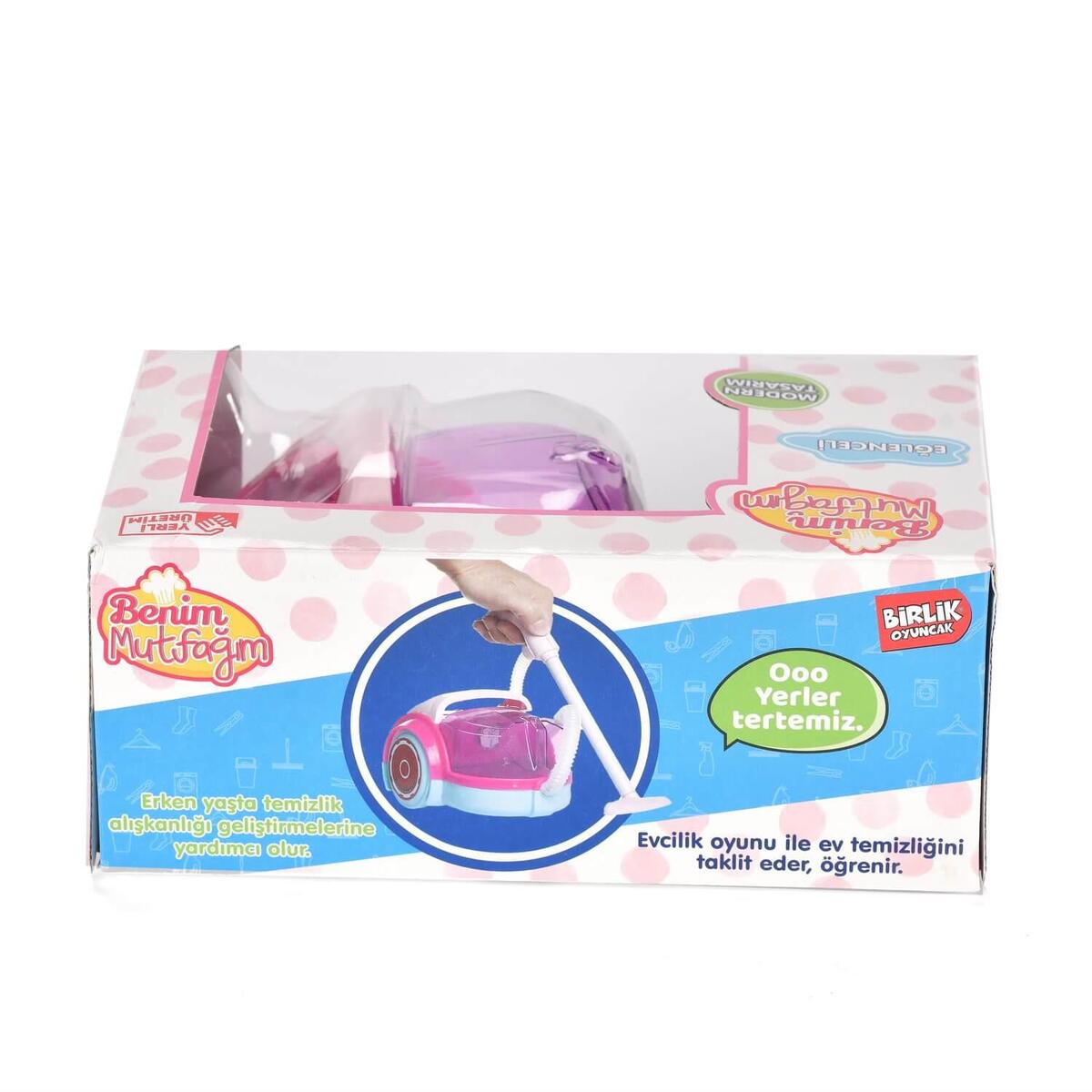 Elektrik Süpürgesi Kutulu Pembe