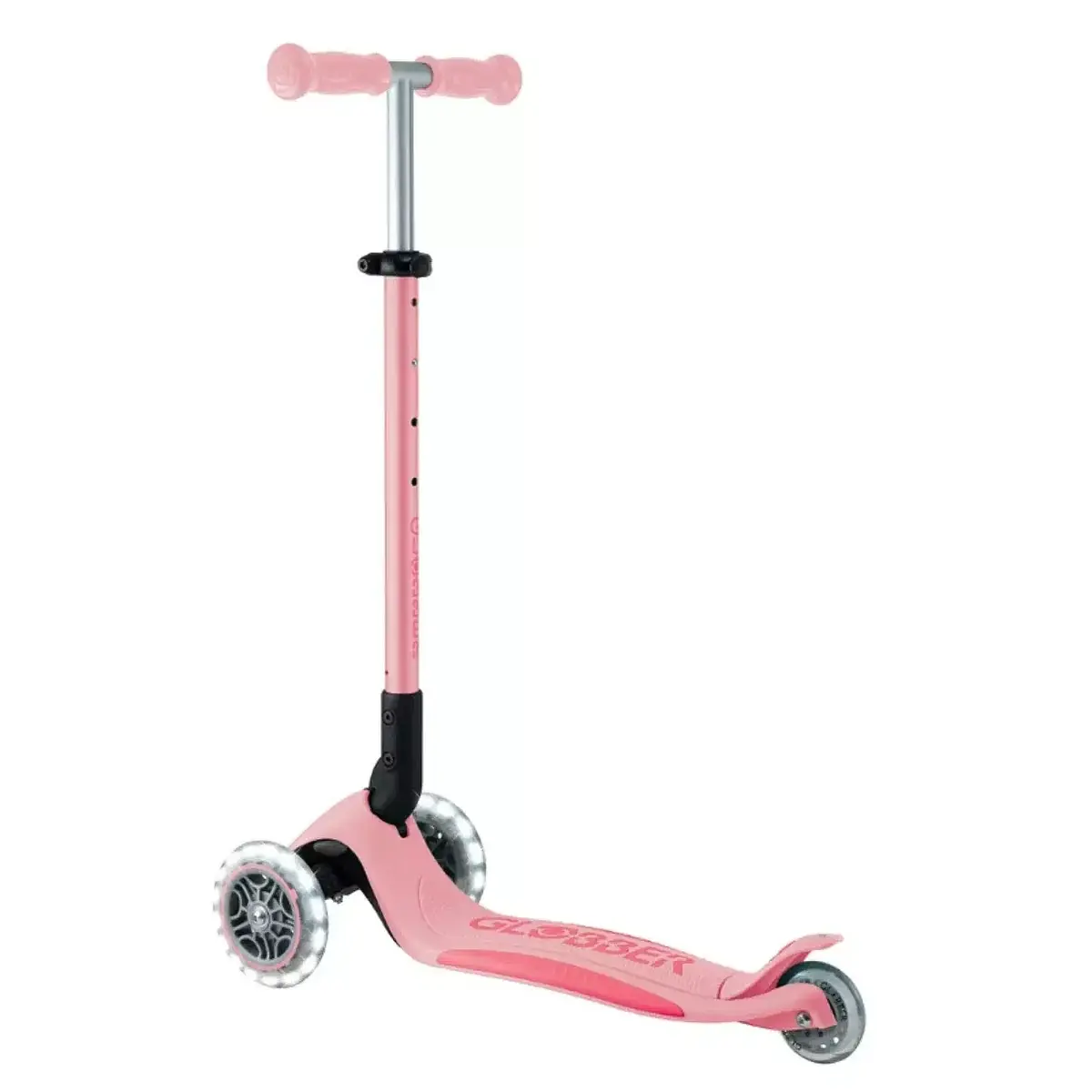 Globber Elite Deluxe Işıklı Scooter Pastel Pembe