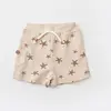 Bibaby Organik 2li Takım Şortlu Magic Starfish Latte