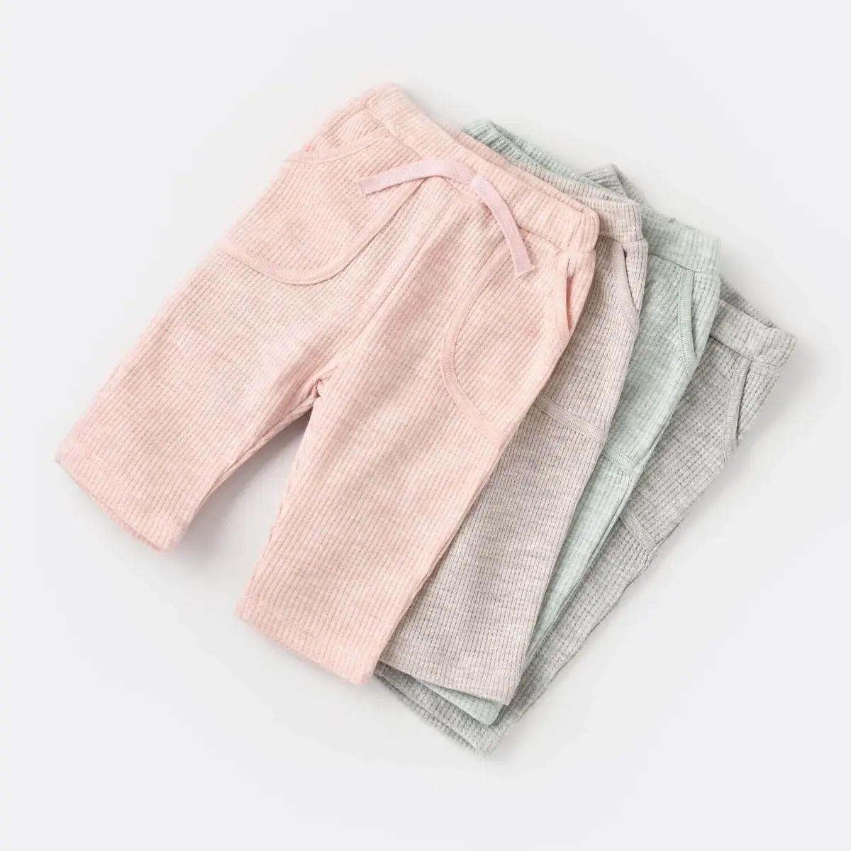 Bibaby Organik 2li Takım Nature In Waffle Kahve Melanj