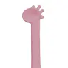 BM Care Çok Amaçlı Mama Çatal Kaşık Zürafa Pembe