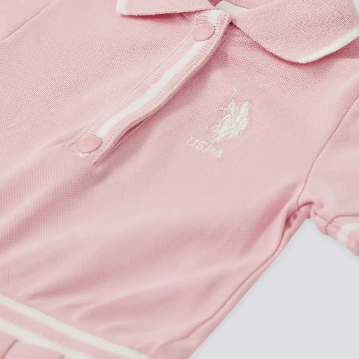 U.S. Polo Elbise Toz Pembe