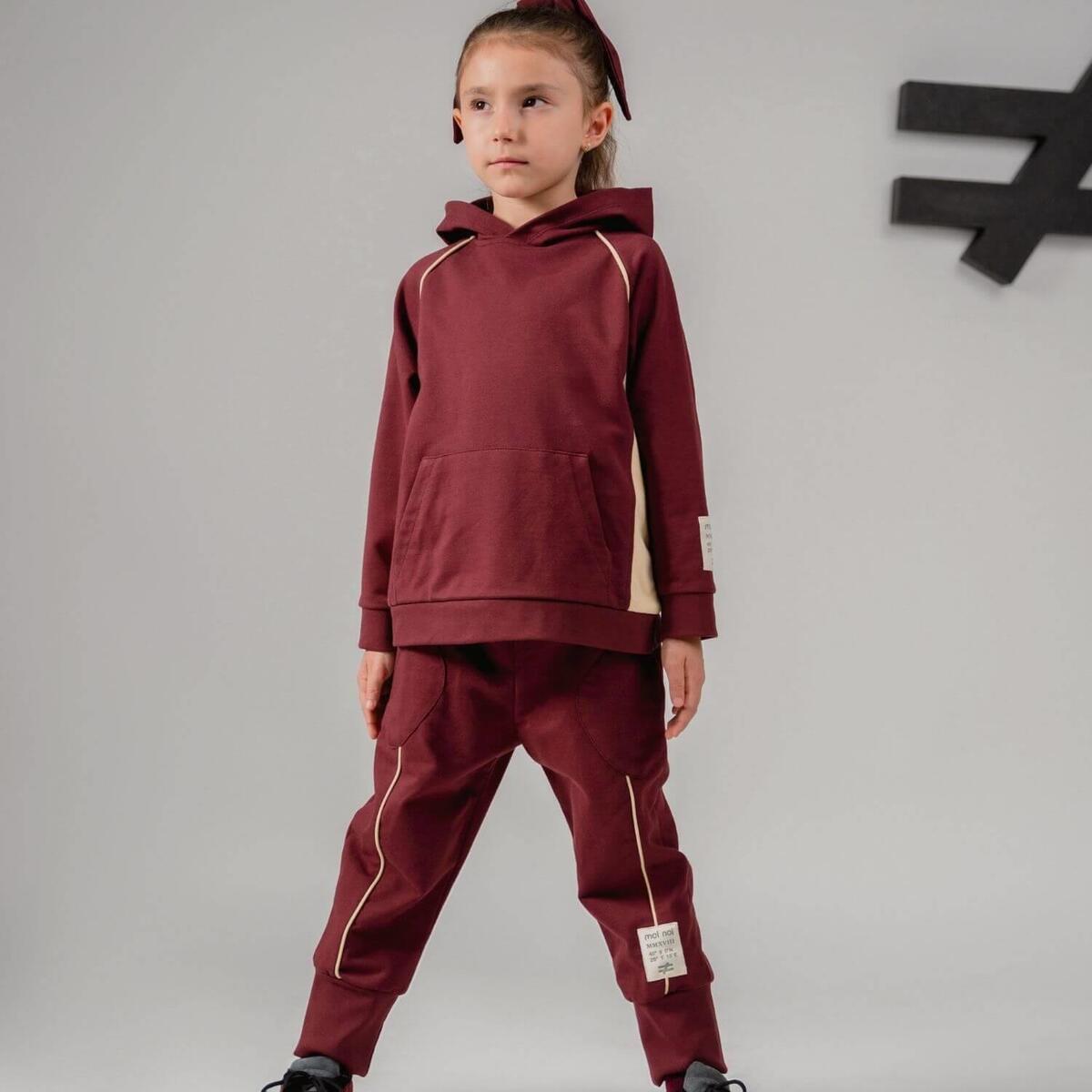 Moi Noi 2li Takım Biyeli Bordo