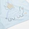 Bibaby Battaniye Turtle Blues Mavi