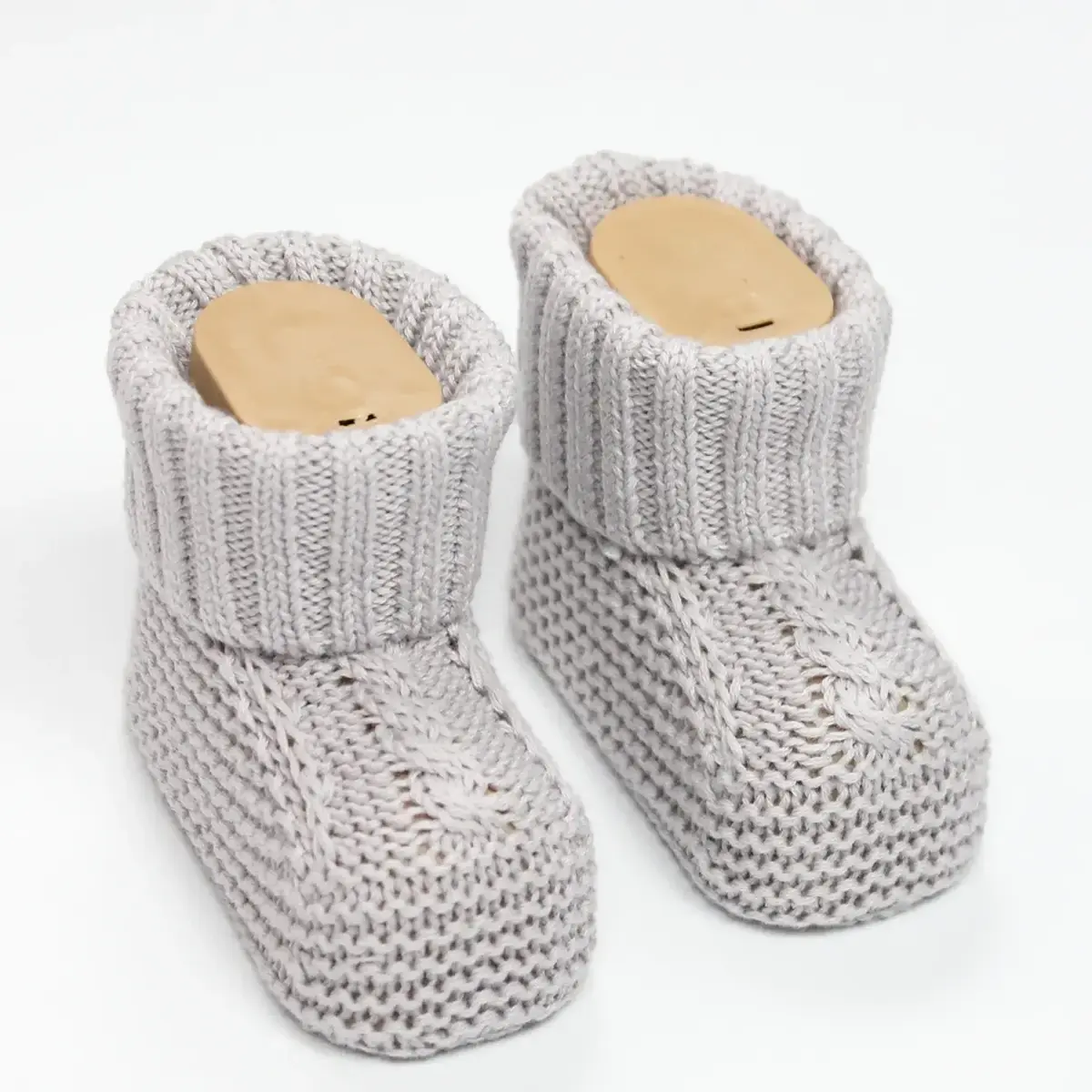 Bistyle Patik Triko Seperatörlü Gri