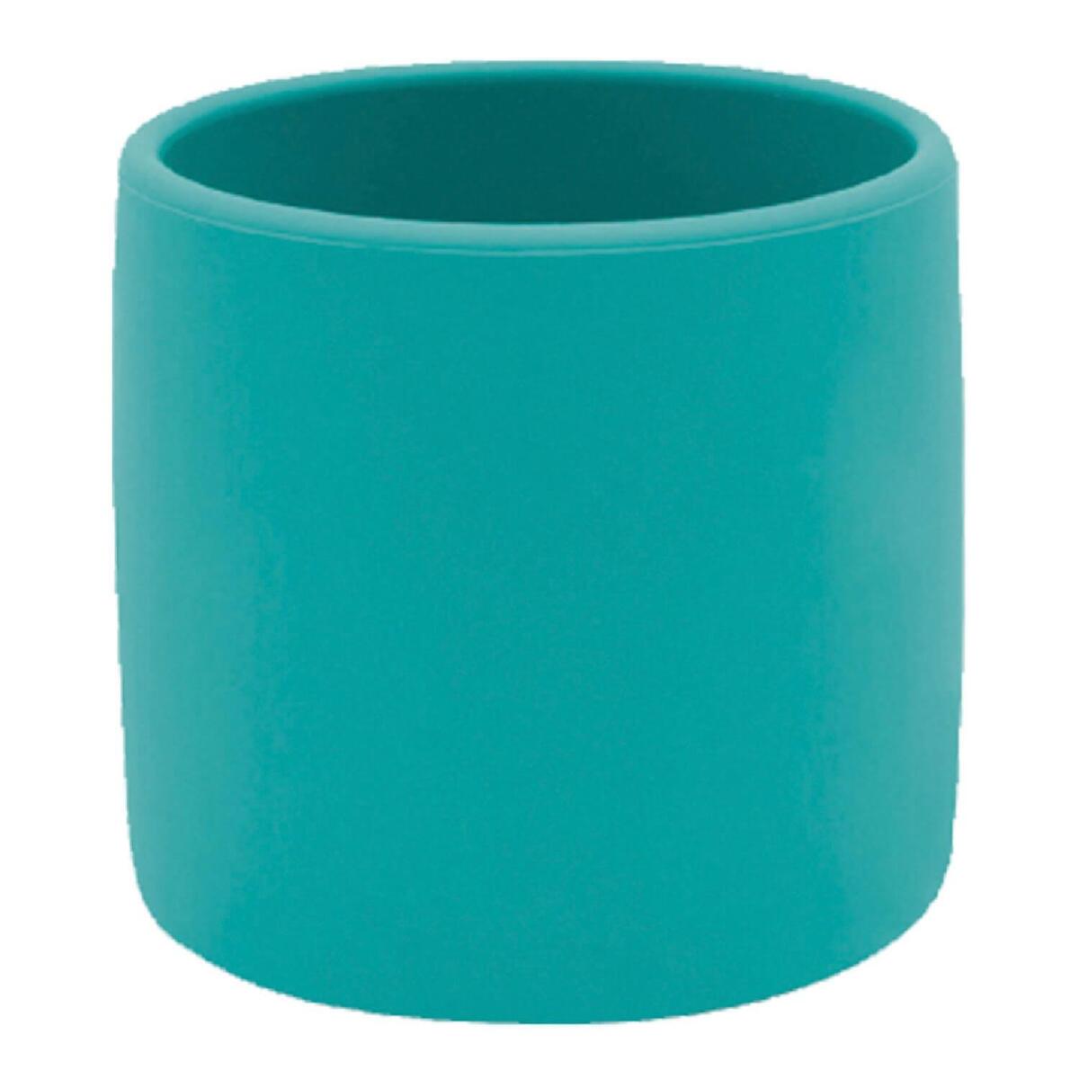 OiOi Mini Silikon Bardak 6+ Ay Aqua Green
