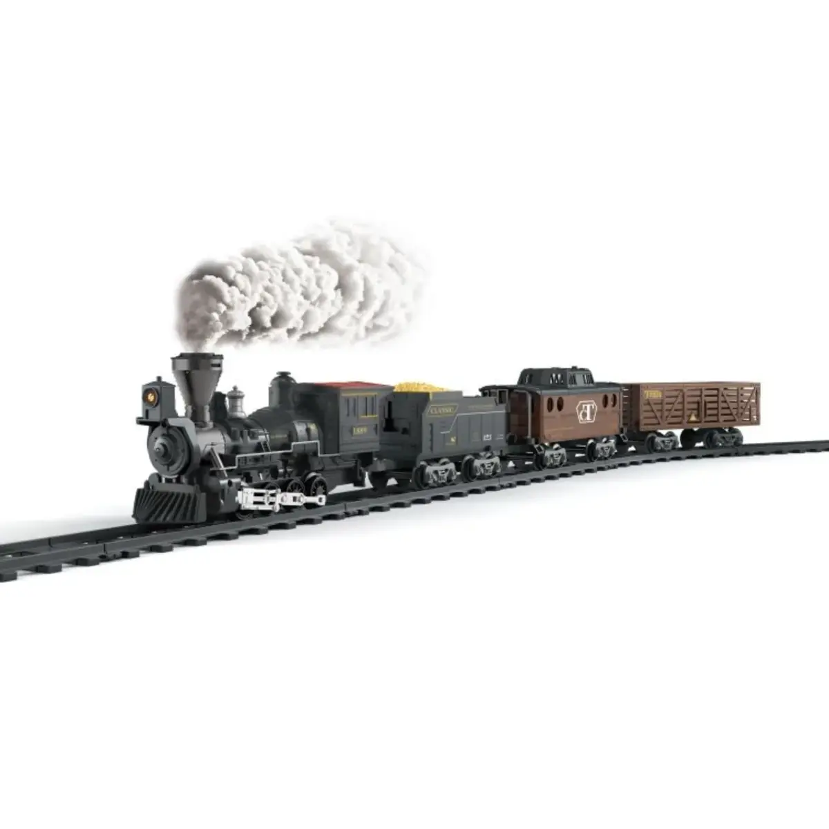 Vardem Işıklı ve Sesli 30 Parça Classic Buharlı Tren Set