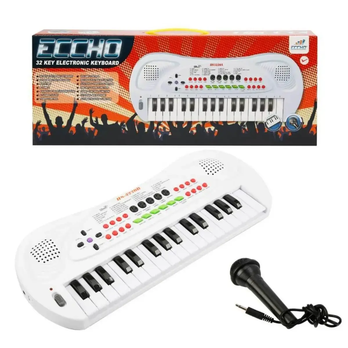 Sun 99000 Org Eccho Mikrofonlu 32 Tuşlu