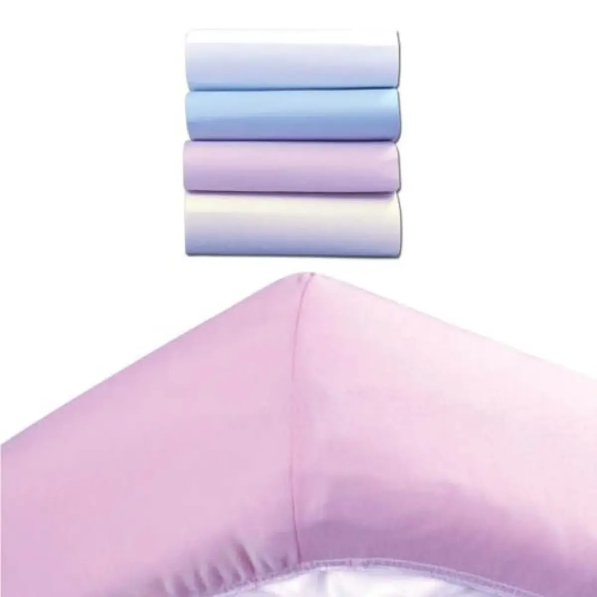 Sevi Bebe Lastikli Süprem Çarşaf Pembe Sevi Bebe Lastikli Süprem Çarşaf Pembe