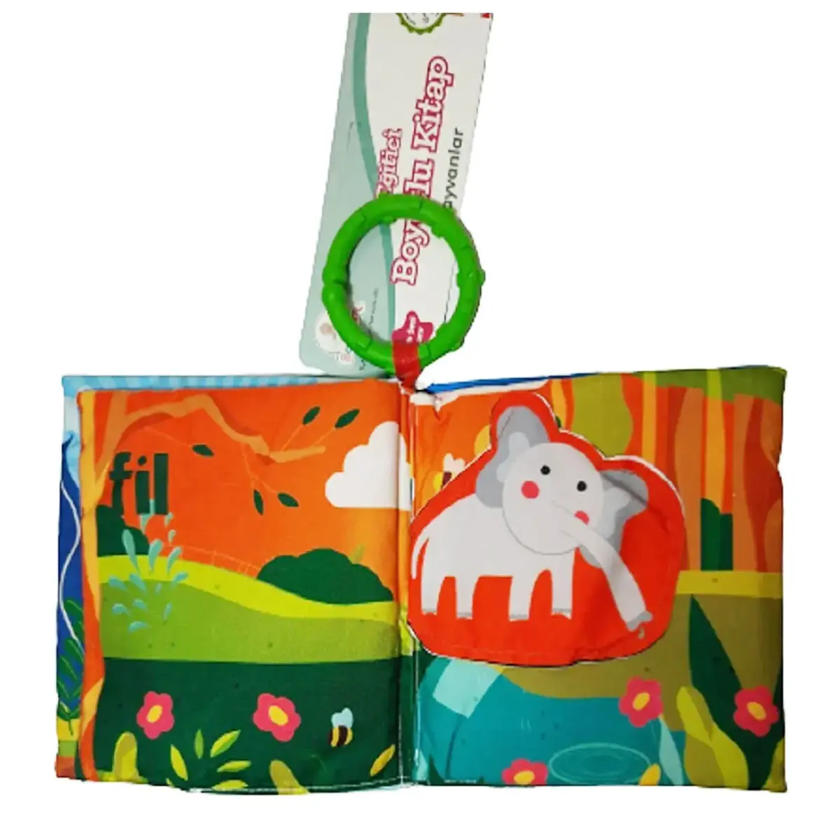 Babycim Hışırtılı Eğitici Hayvanlar İlk Kitabım