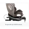 Kikka Boo Ronda Isofixli Oto Koltuğu 0-36 Kg Light Grey