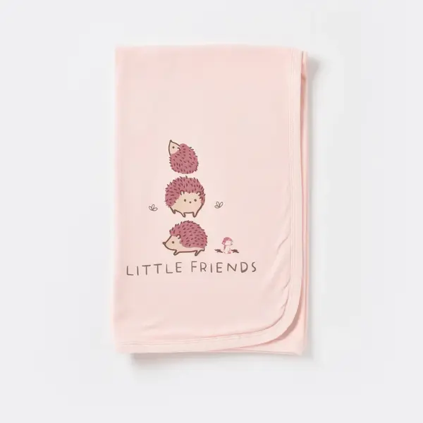 Bibaby Battaniye Bonny Mushroom Pembe
