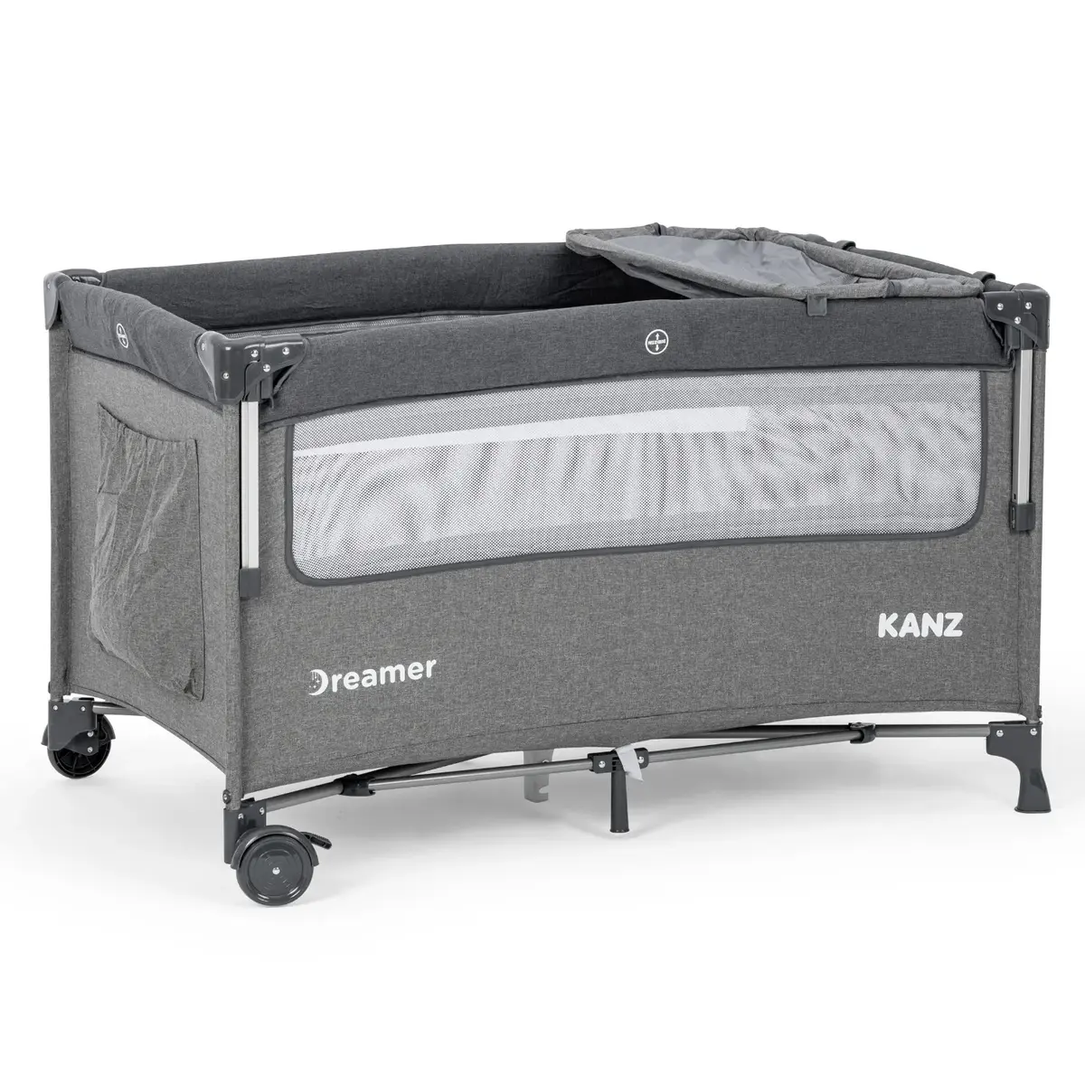 Kanz Dreamer Anne Yanı Oyun Parkı 70x120 cm Füme Kanz Dreamer Anne Yanı Oyun Parkı 70x120 cm Füme