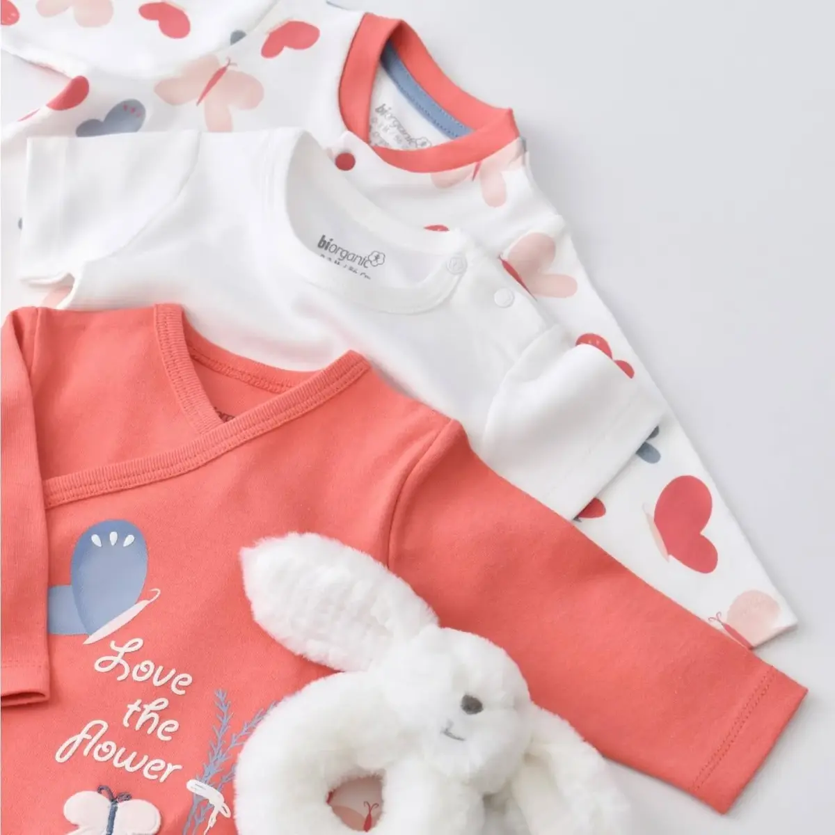 Bibaby Organik Hastane Çıkışı 10lu Wild Flowers Spring Blue