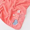 Bibaby Organik Battaniye Welsost Wild Flowers Coral