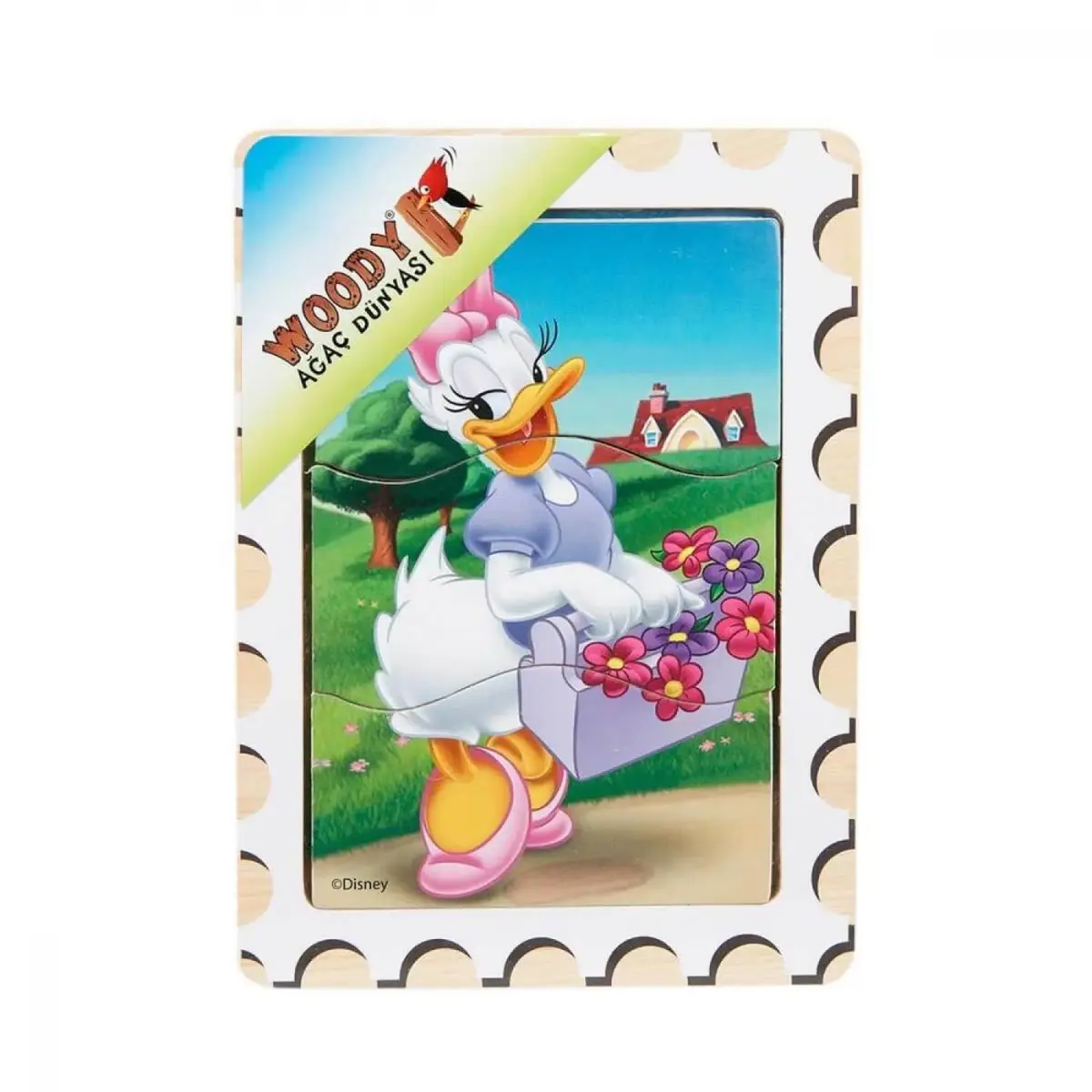 Sunman Tahta Puzzle Geçmeli Oyunlar 3 Parça
