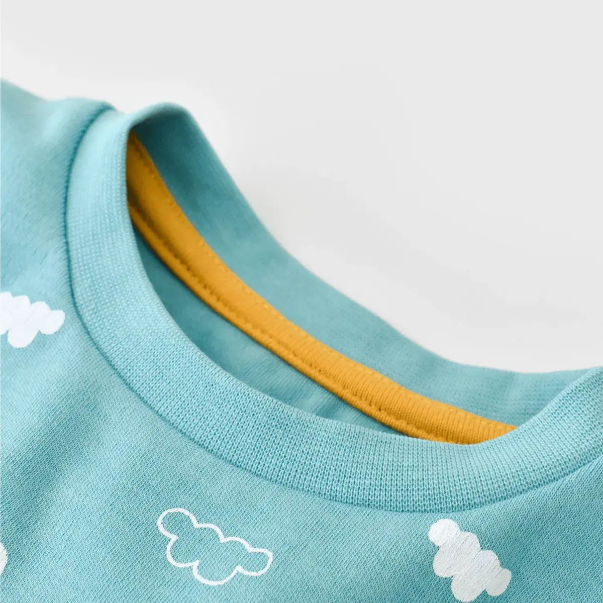 Bibaby Pijama Takımı Cute Cloudy Mint