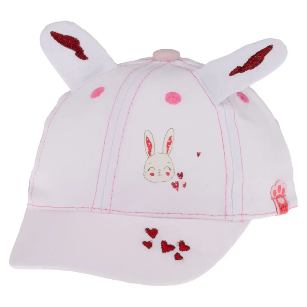 Kitti Şapka 0-18 Ay Beyaz Kitti Şapka 0-18 Ay Beyaz