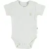 Bibaby Organik Body Kısa Kol Basic Nature Ekru