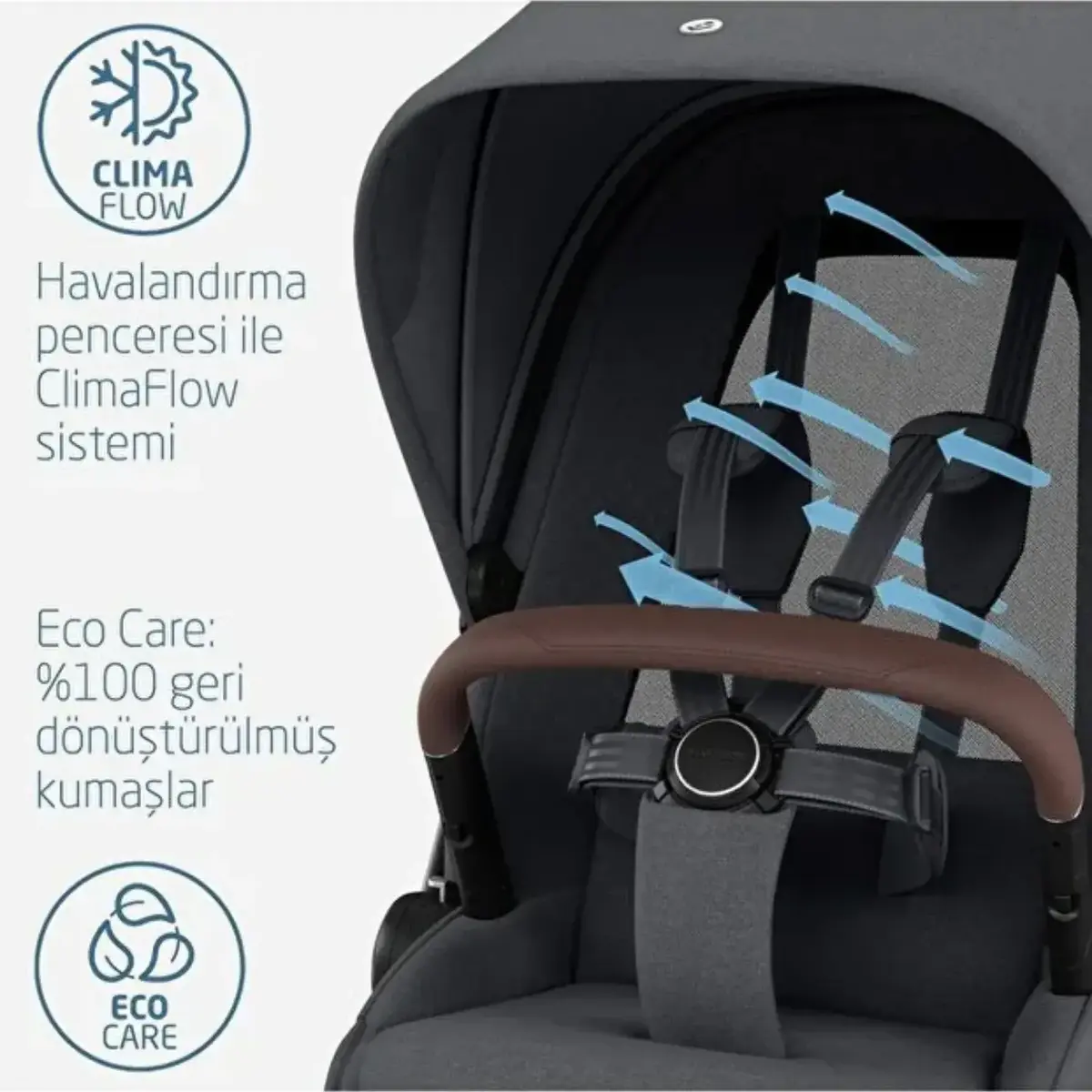 Maxi-Cosi Fame Bebek Arabası Twillic Graphite 