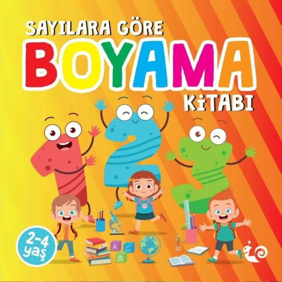 Sayılara Göre 24 Sayfa Boyama Kitabı  Sayılara Göre 24 Sayfa Boyama Kitabı