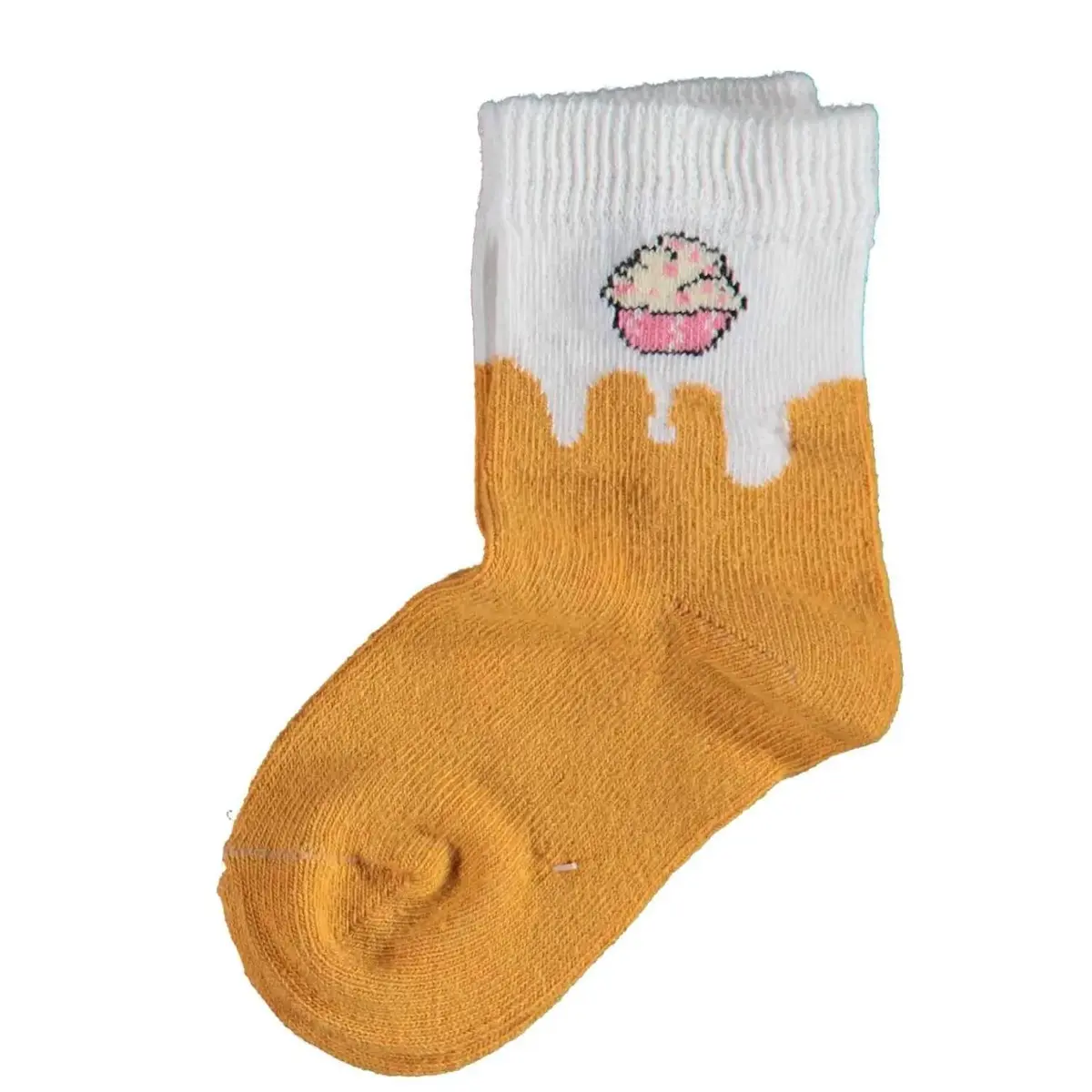 Bibaby Organik Çorap Soket Breakfast Hardal Bibaby Organik Çorap Soket Breakfast Hardal