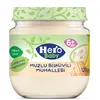 Hero Baby Kavanoz Maması Muzlu Bisküvili Muhallebi 120 Gr