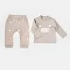 Bibaby Organik 2li Takım Curly Sheep Bej