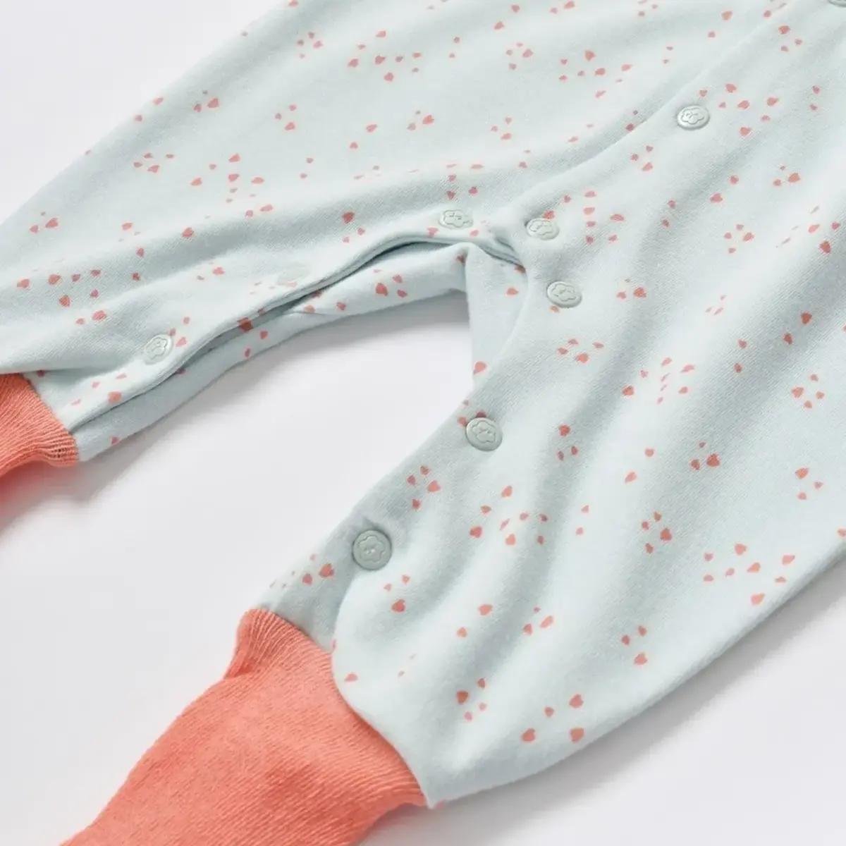 Bibaby Organik Tulum Çoraptolon Pretty Ears Bunny Mint